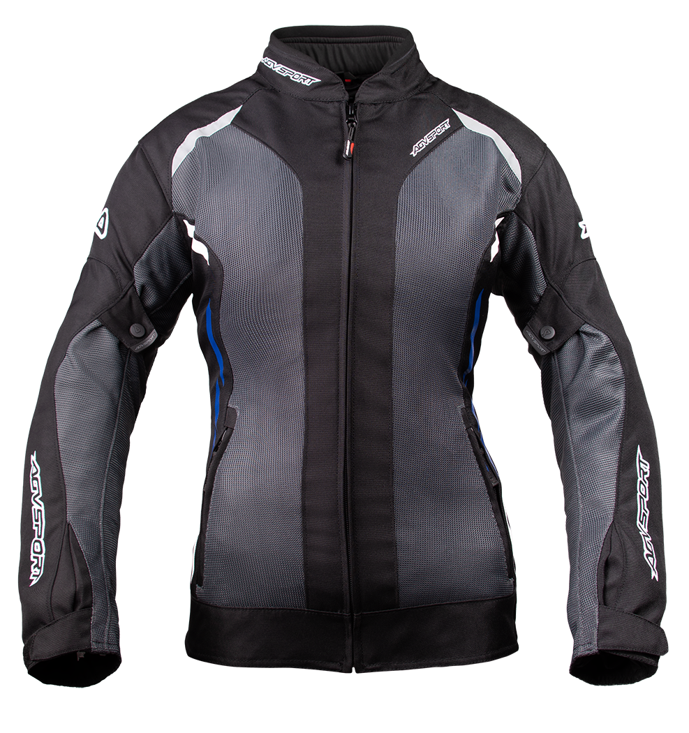 Ladies mesh top motorcycle jacket