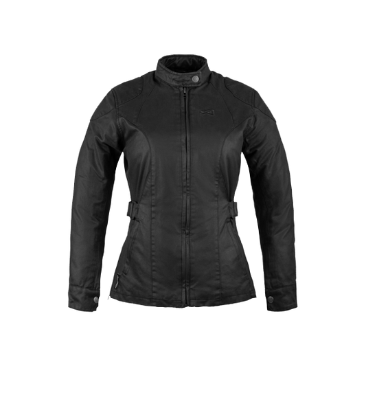 Kita Women's Waxed Cotton Motorcycle Jacket