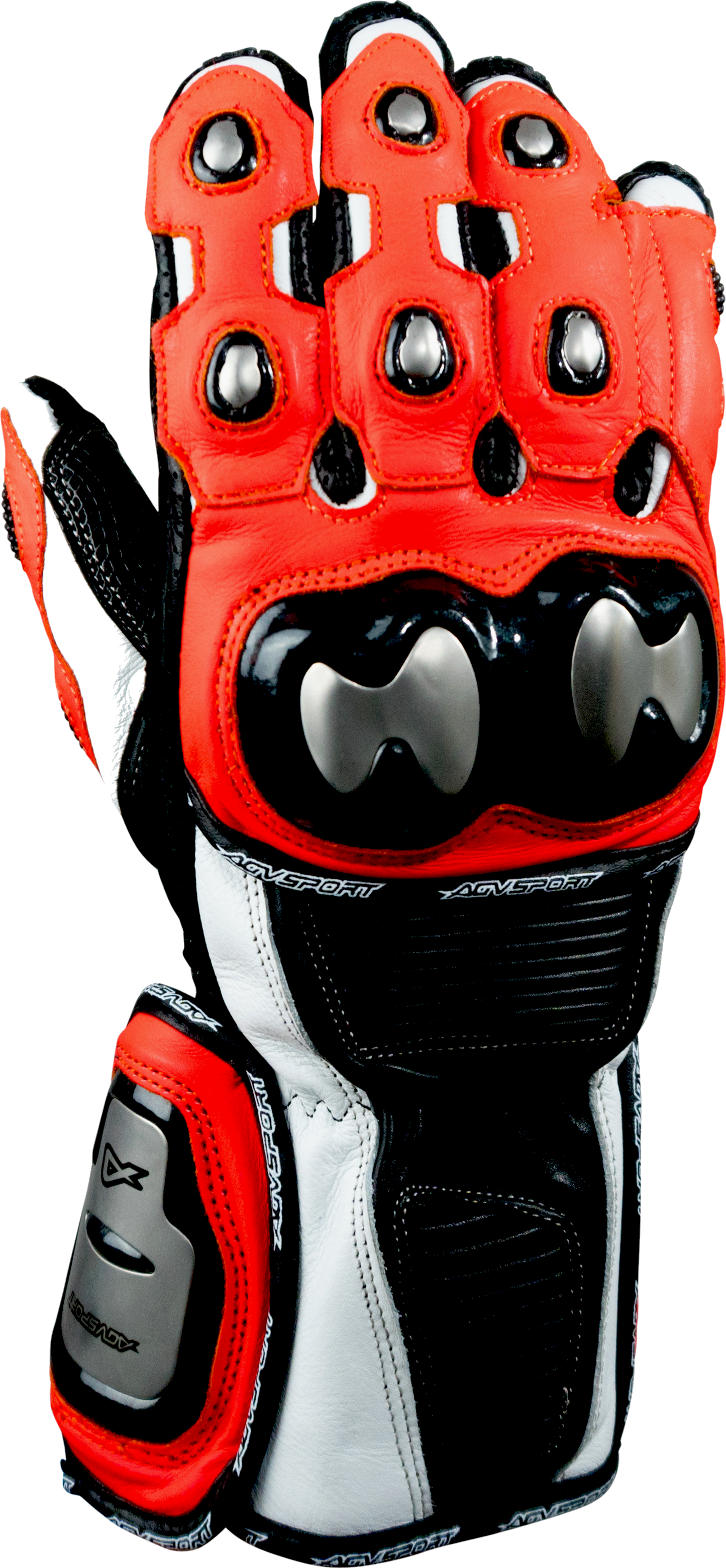 black-fluro-red