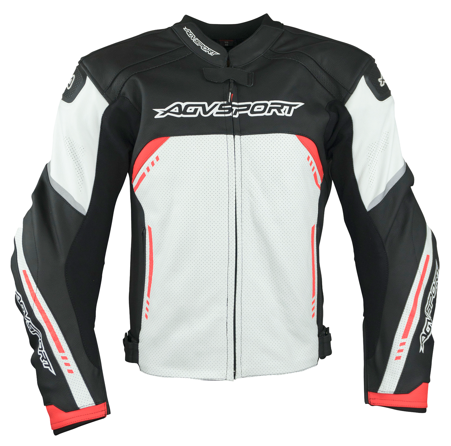 white-fluoro-red-black
