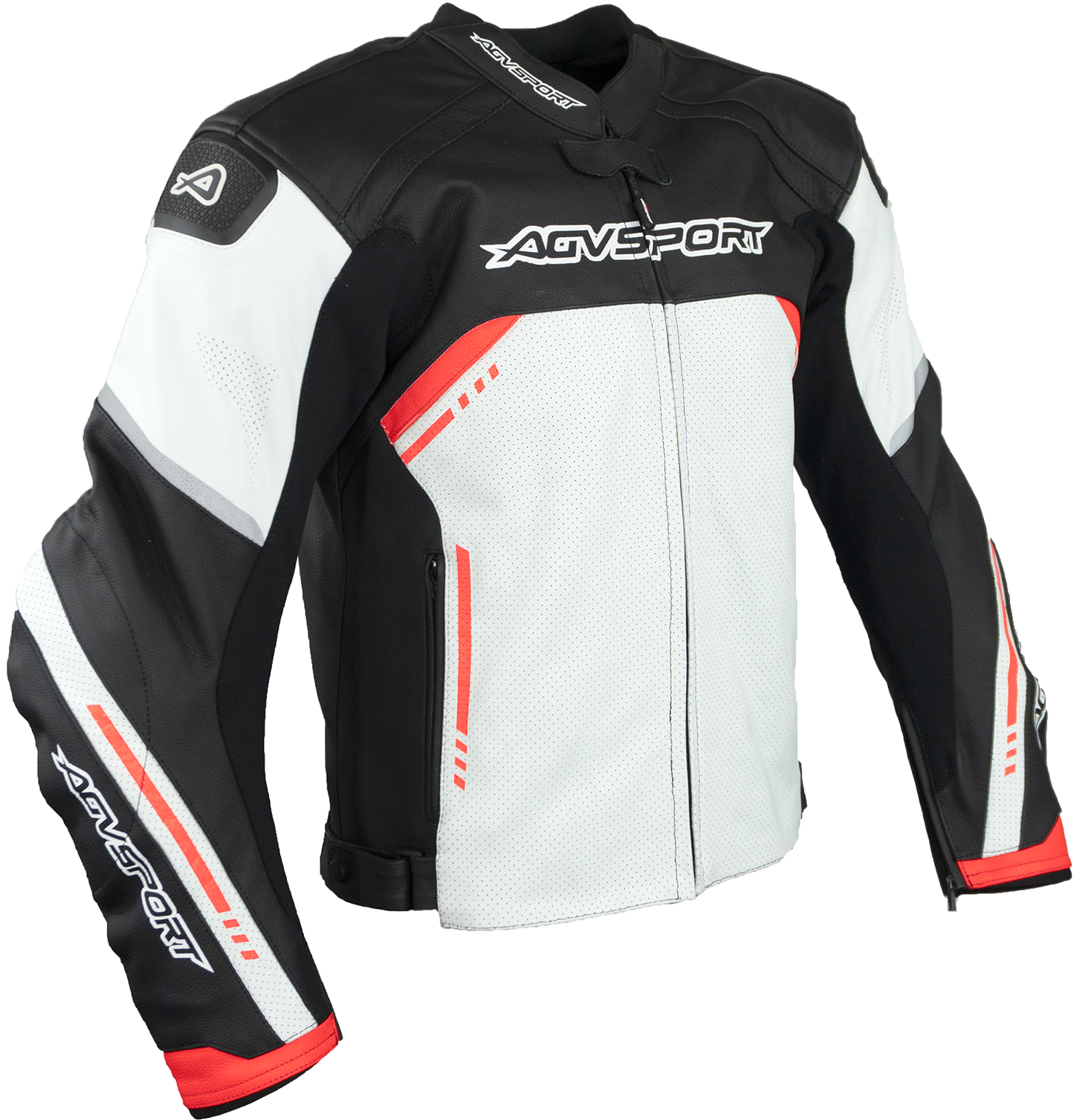 white-fluoro-red-black