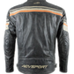 Palomar Men's Leather Motorcycle Jacket