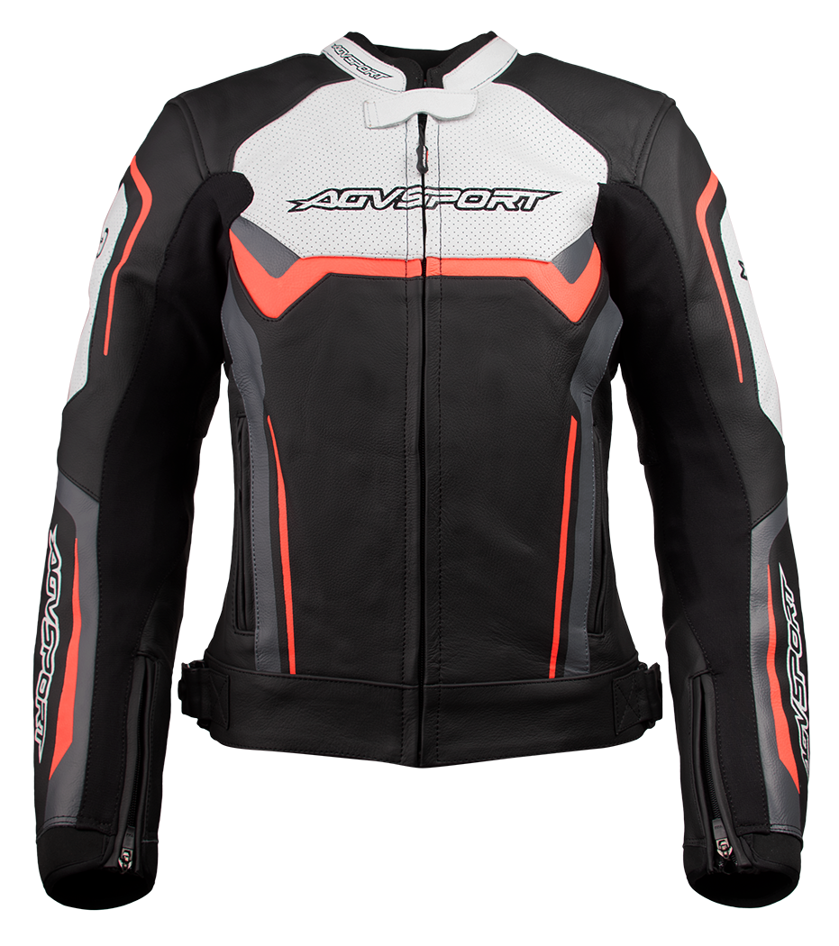 black-fluoro-red-white
