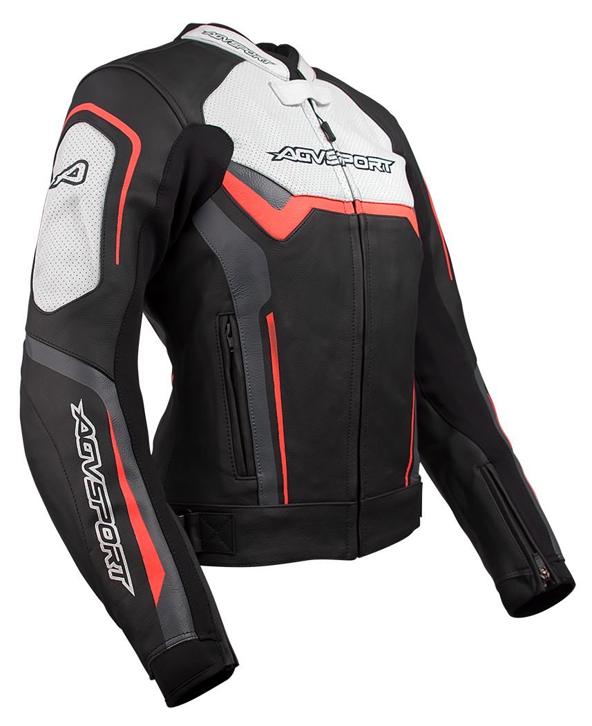 black-fluoro-red-white
