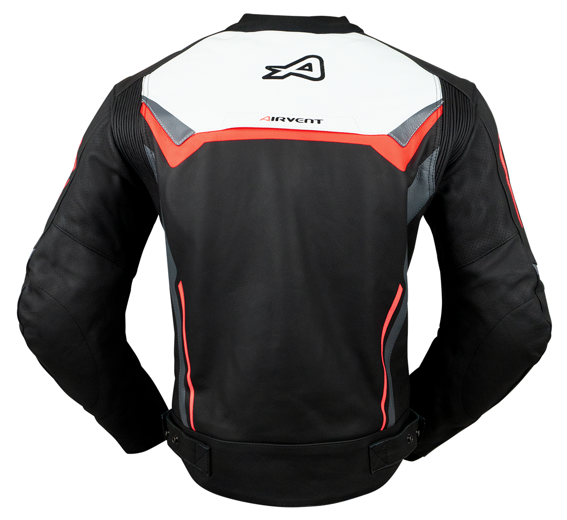 black-fluoro-red-white